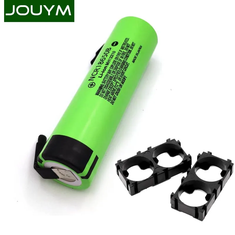 JOUYM Оригинальная 18650 NCR18650B 3 7 в 3400 мАч литий ионная аккумуляторная батарея для