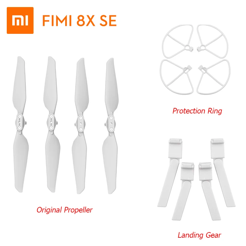 Оригинальные FIMI X8 SE 4 шт. RC Quadcopter запасные части быстросъемные складные пропеллеры - Color: bundle