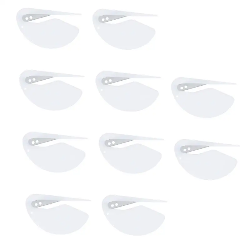 10Pcs Safety Paper Guarded Cutter Blade Office Equipment Plastic Mini Letter Opener Mail Envelope for Home |