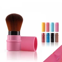 pro 1pcs loose power foundation blush makeup brush mini retractable portable blusher face brushes beauty cosmetic travel tools