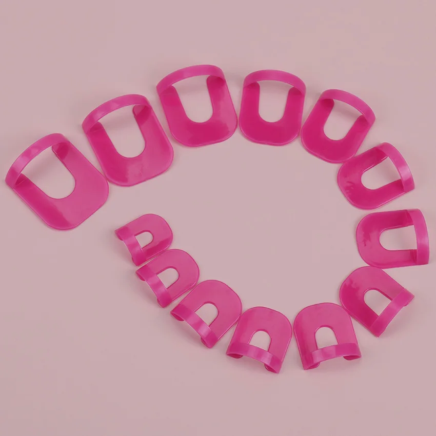 26 шт./компл. инструменты для дизайна ногтей 10 размеров G изогнутая форма защитный