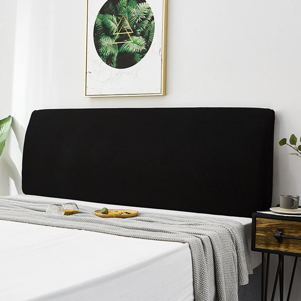 Кровать Чехол на спинку кровати Slipcover протектор Мягкий дышащий полиэстер