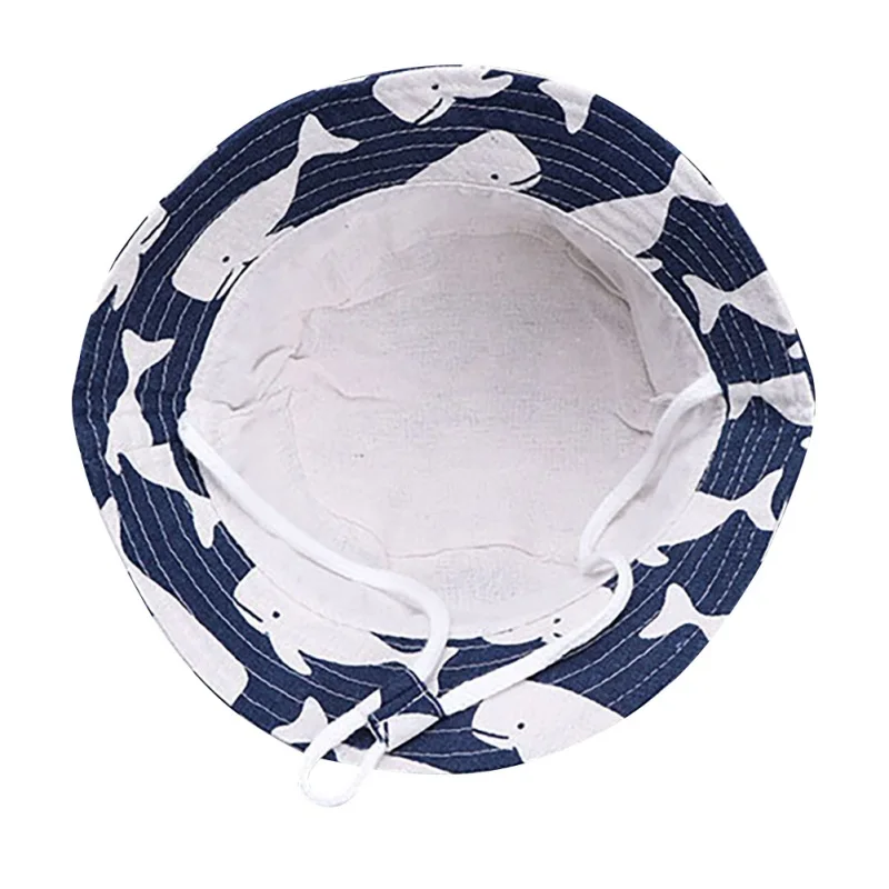 Boys Cap Baby Sun Hat Summer Children Panama Unisex Beach Girls Bucket Cartoon Infant Cap3 | Детская одежда и обувь