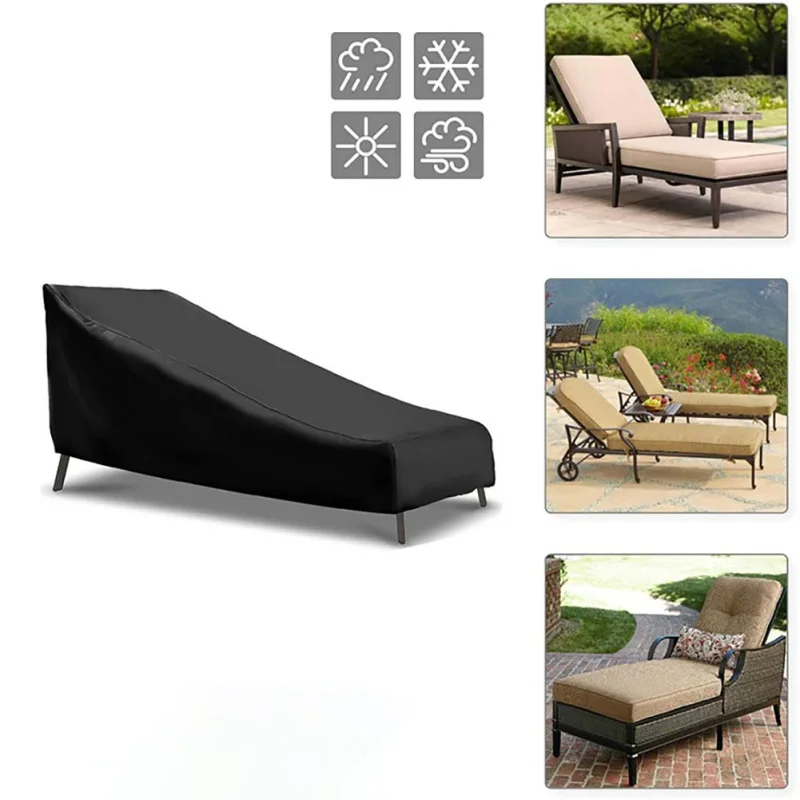 

Outdoor Waterproof Patio Chair Cover 210D Oxford Patio Furniture Cover Durable Seat Dust Cover Tear-Resistant