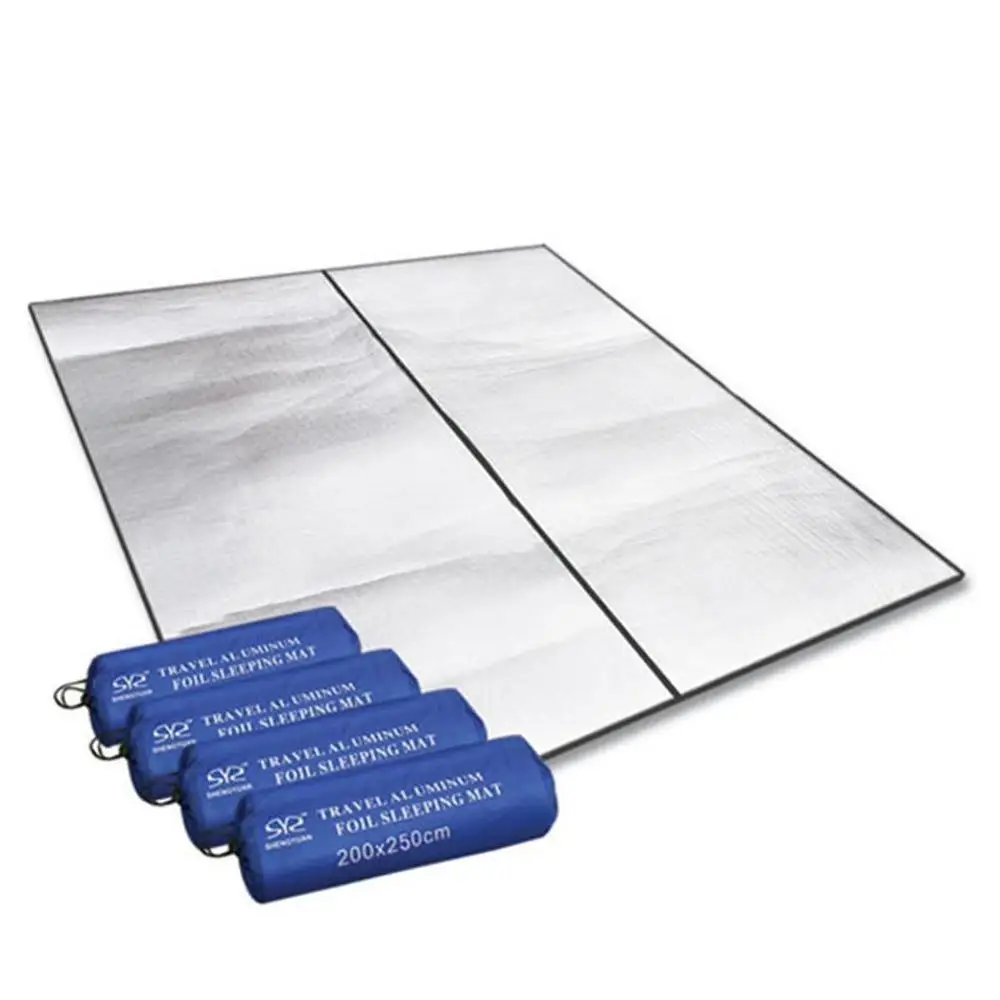 Напольный коврик для пикника 200x250 см анти влажность кемпинг спальный матрас