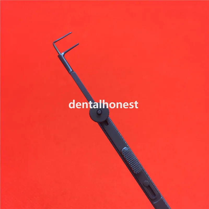 Титановый сплав 1 шт. косоглазий крючок 150 мм офтальмологический прибор для