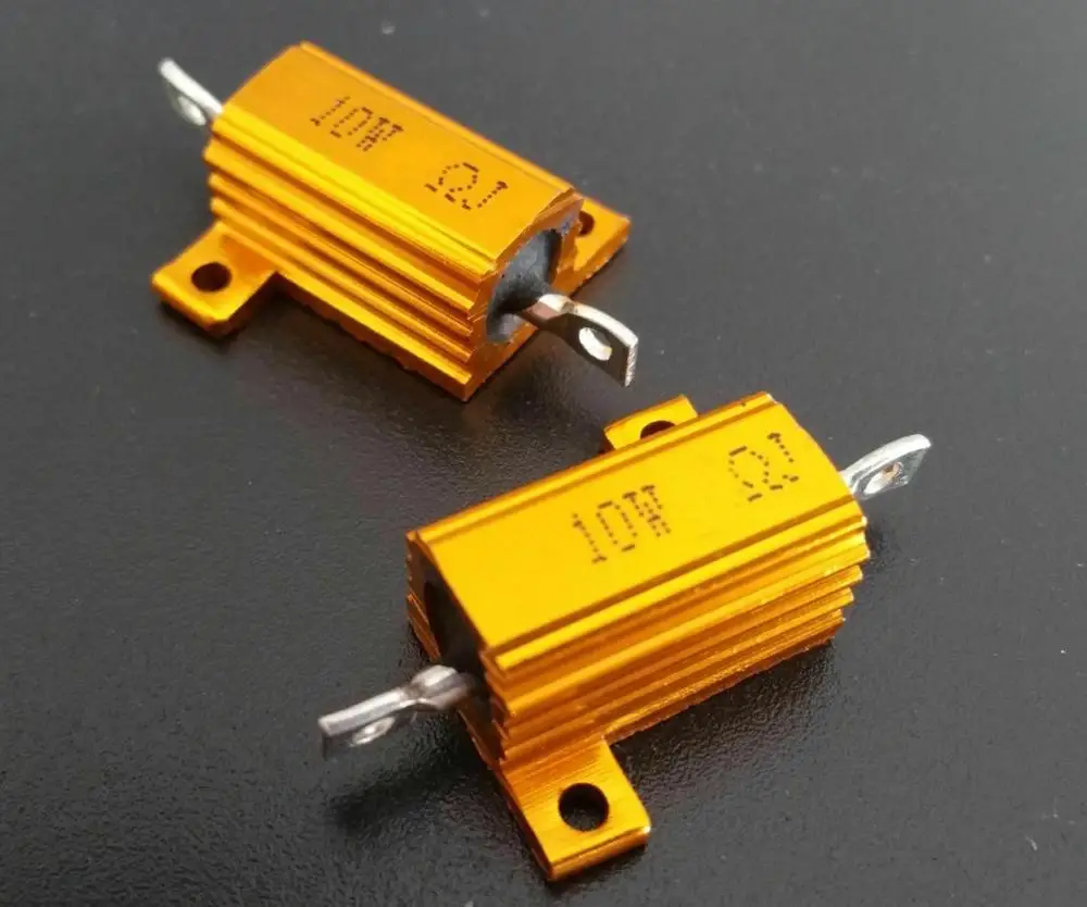 Американские запасы 10 шт. Вт к/47/50/68/80/100/150/470/500/600/800 Ом 10KJ 800RJ мощный металлический