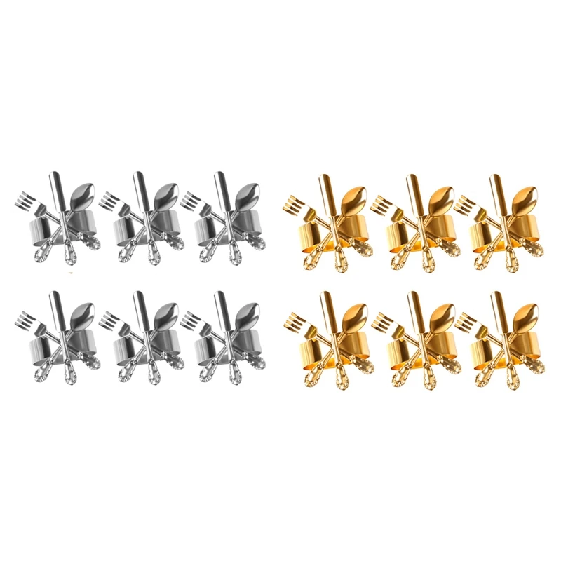 

Napkin Rings Set Napkin Ring Holders Napkin Buckle Wedding Party Dinner Christmas Table Decor
