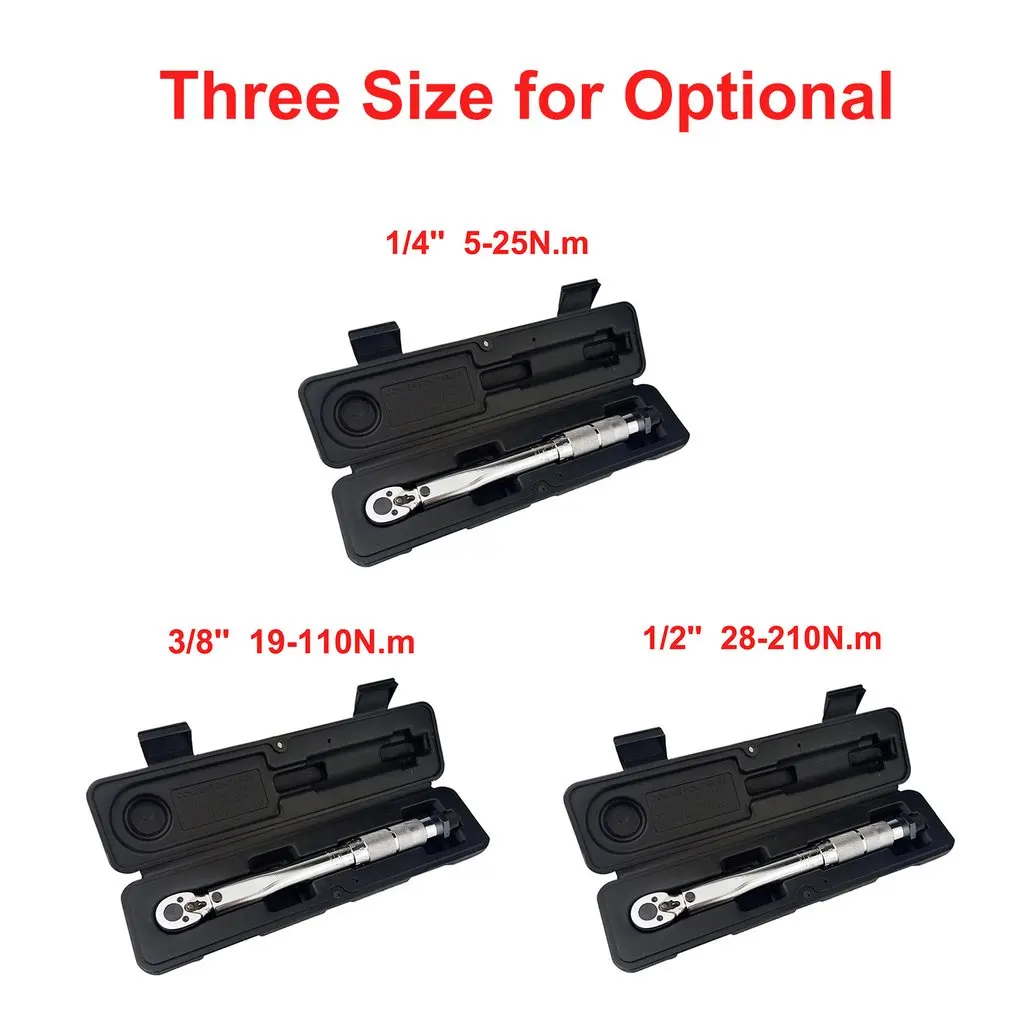 1/4 3/8 1/2 Torque Wrench Drive Two-Way to Accurately Mechanism Hand Tool Spanner Torquemeter Preset Ratchet | Инструменты