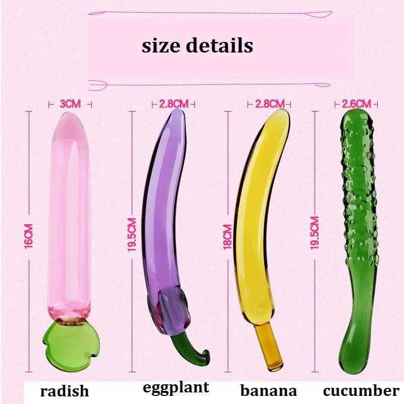 Огромные Фрукты дилдо Анальный Вагинальный массажер игрушки для мужчин Для