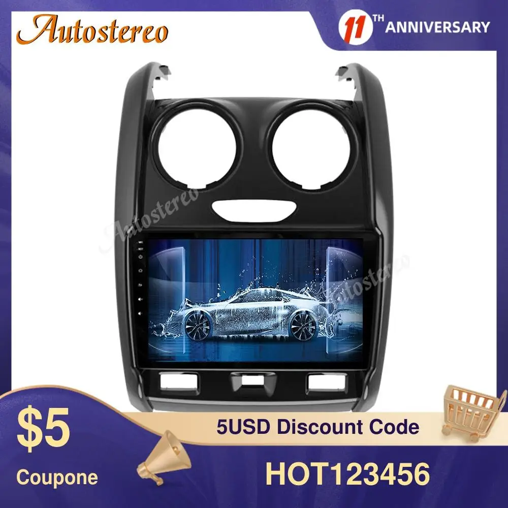 For Renault Duster 2015-2020 Android 10.0 4+64G Car Radio DVD Player GPS Navigation Multimedia Auto Stereo Head Unit |