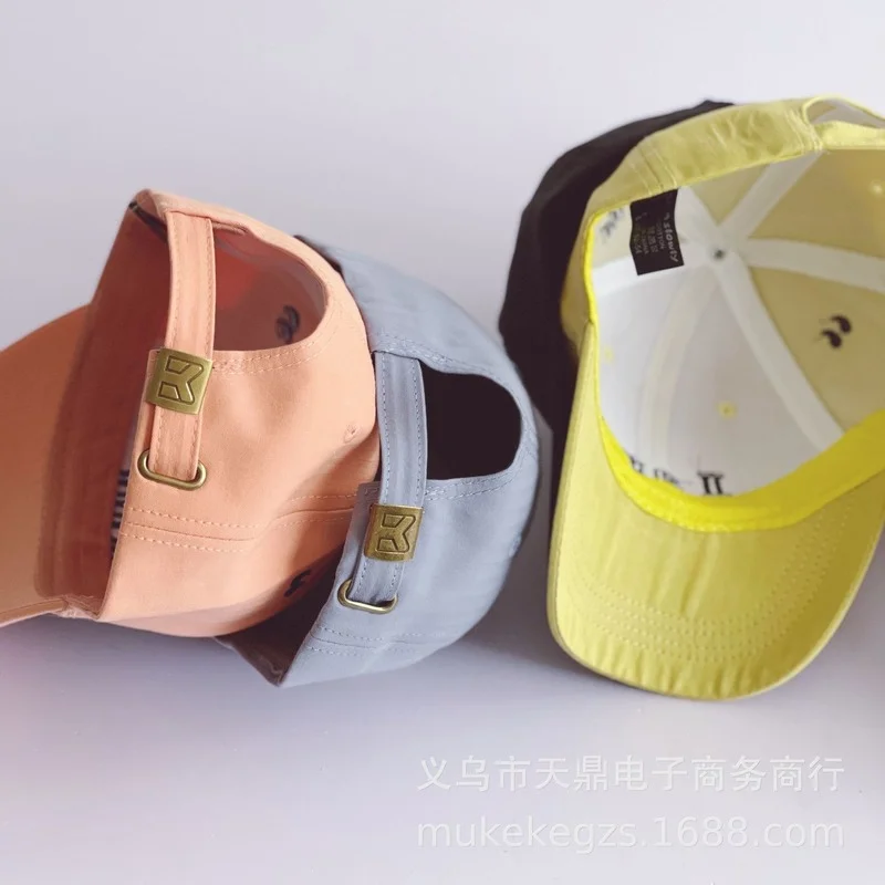 

Children's Baseball Hat Korean Style Three-dimensional Embroidery Baby Boys and Girls Concave Casual Shape Hip-hop Hat Cap
