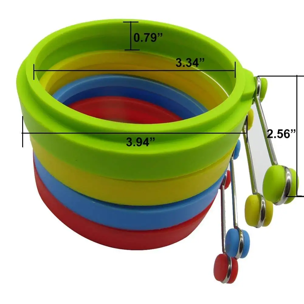 4 шт. упак. силиконовые кольца для яиц круглая антипригарная форма из омлета