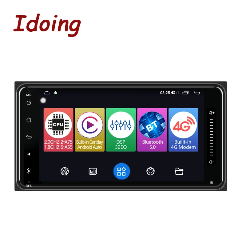 Idoing 7 &quotAndroid 2.5D головное устройство Plug And Play для Toyota-универсальный автомобильный