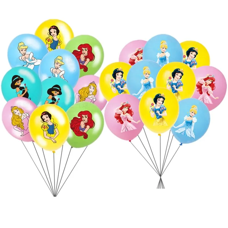 10 шт. латексные мини-шары в виде принцессы | Дом и сад
