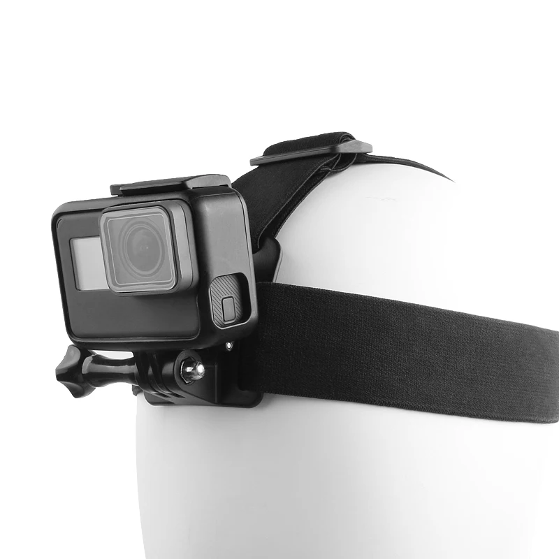 Для аксессуаров GoPro регулируемый ремень на голову для Go Pro Hero 8 7 6 5 4 Yi 4K Sjcam Sj4000 Eken H9r