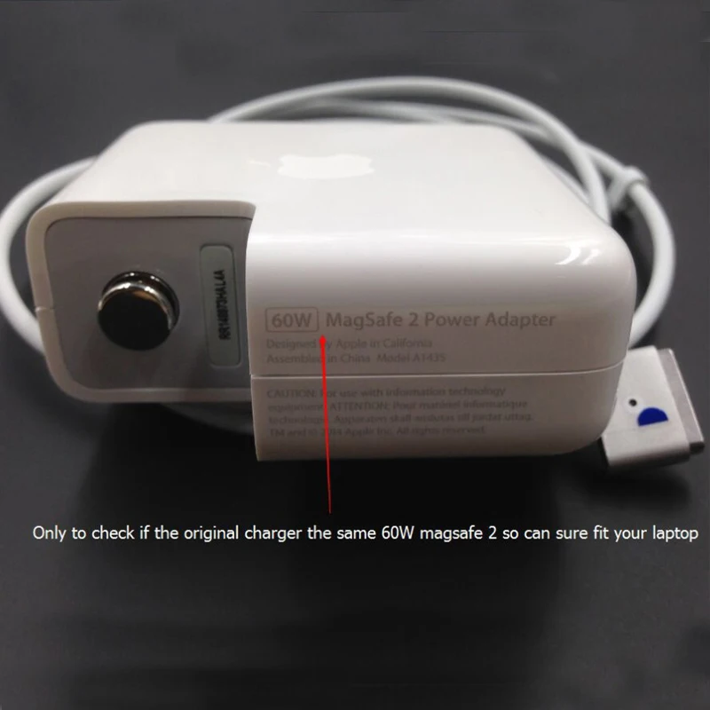 

High Copy With LOGO 45W 60W 85W MagSafe 2 NoteBook Laptop Power Adapter Charger For Apple MacBook Air Pro 11/13/15/17 Inch