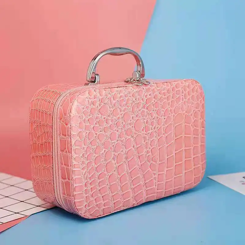 Роскошная косметичка профессиональная сумка для макияжа дорожный органайзер