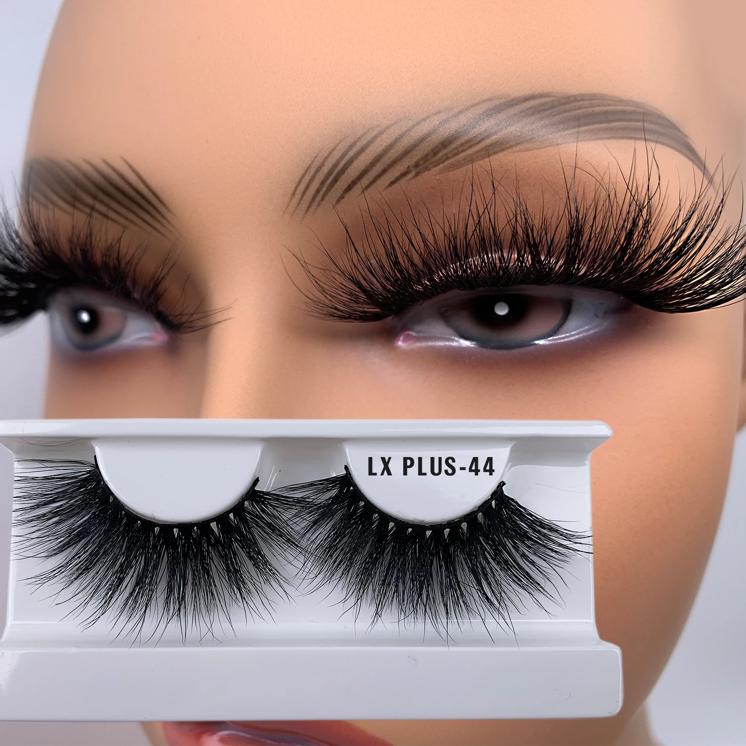 Пушистые норковые ресницы TDANCE 25 мм драматические густые объемные натуральные