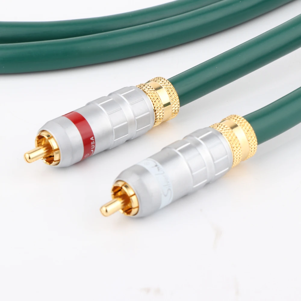 FA-220 PCOCC медный RCA кабель для соединения аудио-и видеосигналов Hifi удлинитель аудио