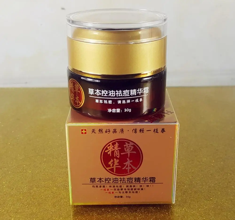 

30 г, для лечения прыщей, Управление масло уменьшает поры эссенция увлажняющий крем для ухода за кожей