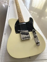 inheriting classic cream white electric guitar black board maple xylophone neck free shipping