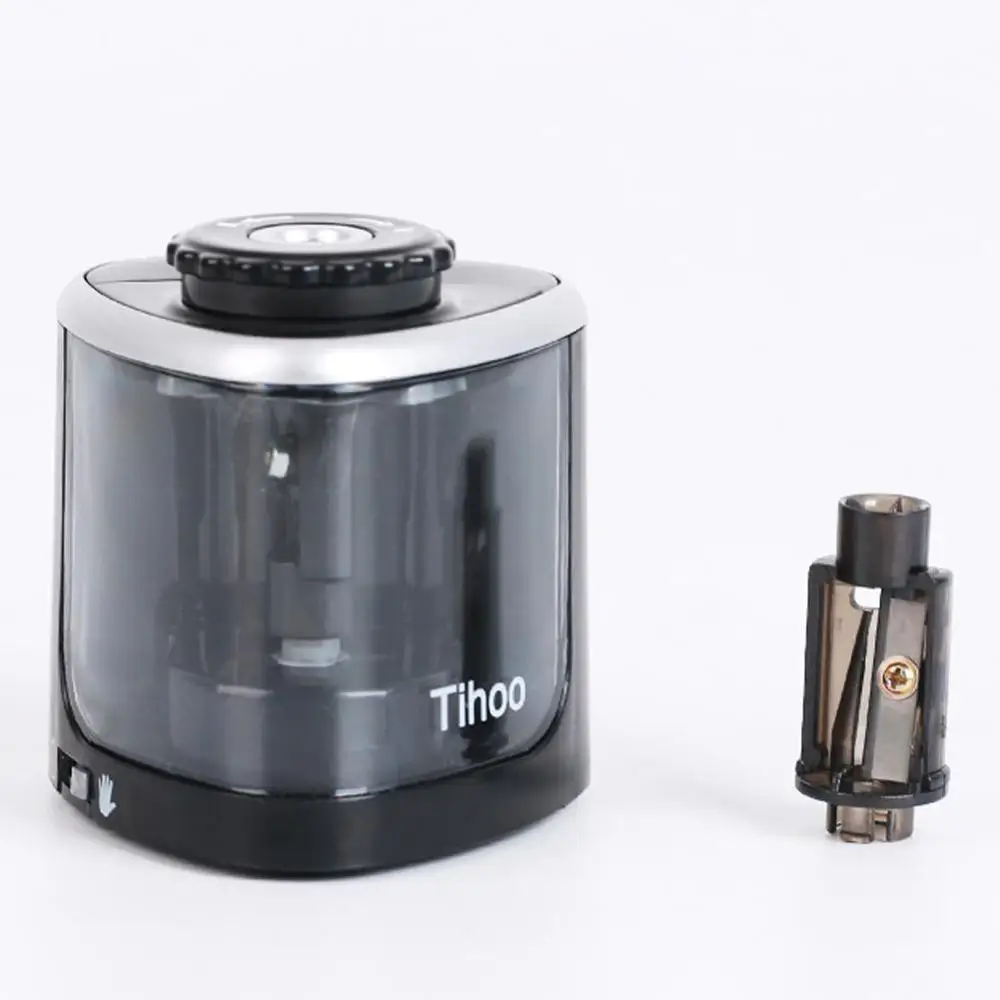 

Student Stationery Electric Pencil Sharpener Student Sharpener Pencil Safety Office Creative Electric School Supplies H4U4