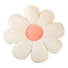 Симпатичная плюшевая подушка в виде цветка маргаритки, мягкая мультяшная Мягкая кукла в виде растения, 40 см, мягкая подушка для дивана, стула, подушка