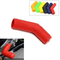 motorcycle shifter shoe protector gas motorbike replacement parts universal lever protection moto rubber shift lever gear cover