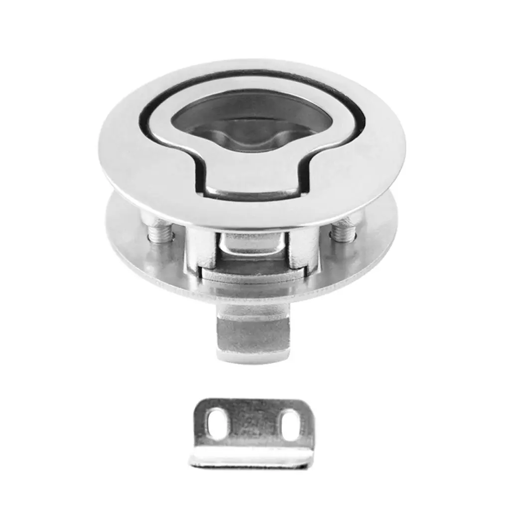 

Boat Recessed Hatch Pull Handle Marine Locker Flush Lift Ring