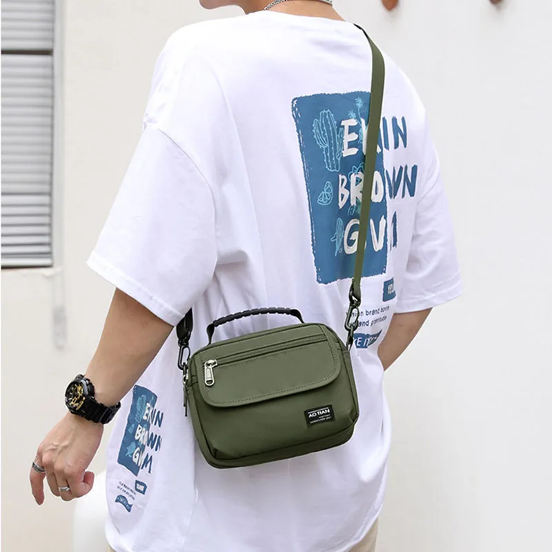 Многофункциональная мужская сумка через плечо 2021 на водонепроницаемая деловая