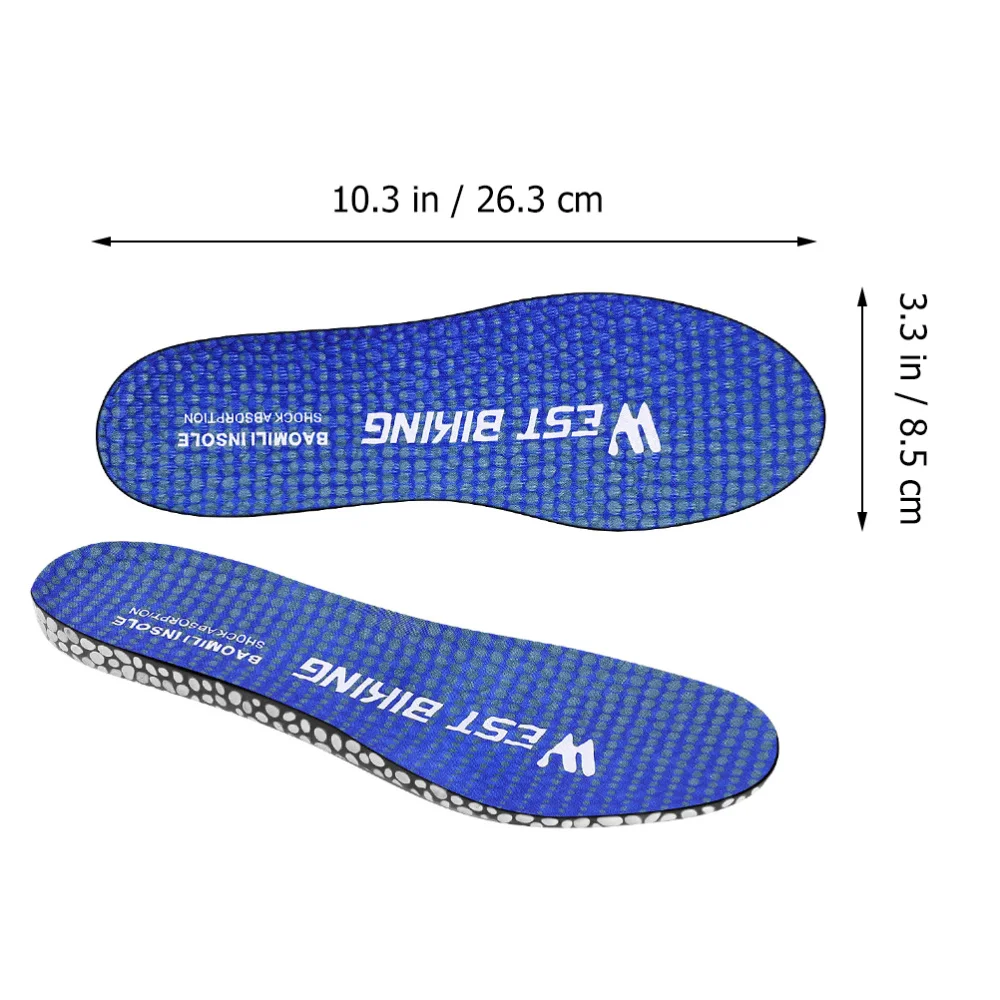 

1 pair of Comfortable Foot Insoles Shoes Pads Anti-skid Insole Shoe Accessories