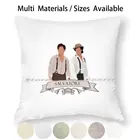 Чехол для подушки льняной наволочка-наволочка вампир дневники Сальваторе Стефан демон Netflix Show 1864 старая Елена