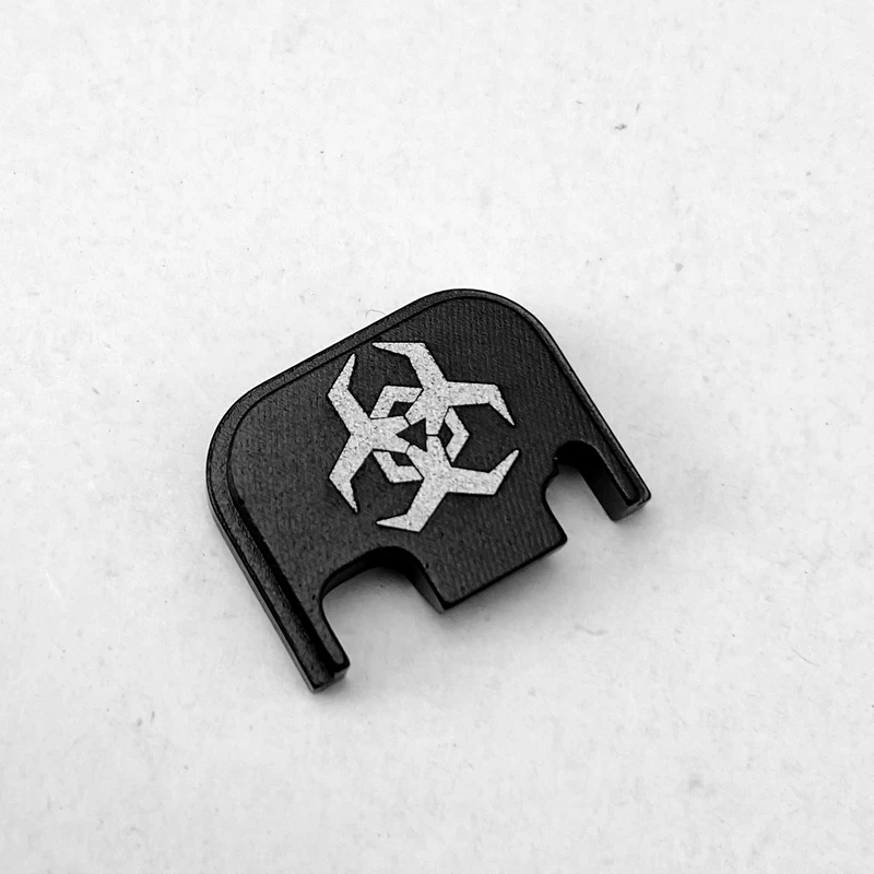 Задняя накладка Glock скользящая подходит для всех моделей 9 мм 10 мм. 357 .40 .45