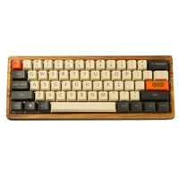 carbon 61 87 104 top print blank keyset thick pbt oem profile keycaps suitable for mx mechanical keyboard