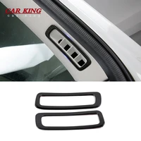 for mazda cx 5 cx5 2020 2018 2017 car front window air conditioner vent outlet trim cover stainless steel interior accessories