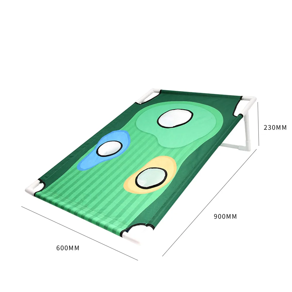 

Outdoor Chipping Pitching Cages Mats Practice Easy Net Golf Training Aids Metal + Net Golf Practice Net Golf Hitting Cage Garden