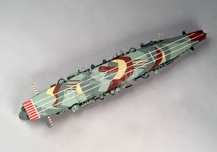 1:400 Scale Japanese Aircraft Carrier Zuiho DIY Paper Model Kit Puzzles Handmade Toy | Игрушки и хобби