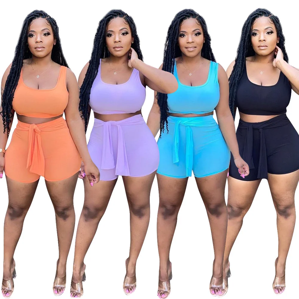 

Топ женский летний, однотонный, с круглым вырезом, без рукавов, на шнуровке