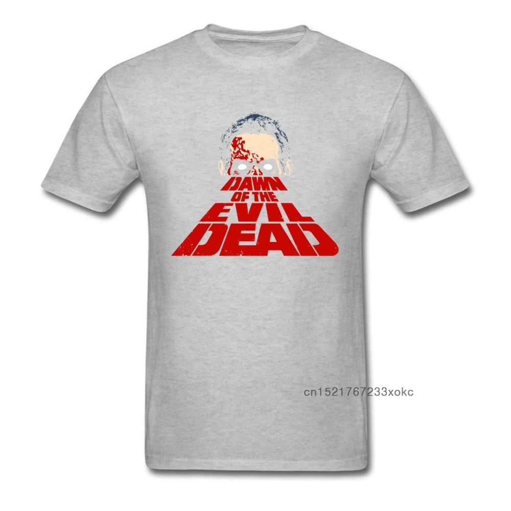 Футболка мужская с принтом на тему рассвета злых мертвецов хлопковая рубашка