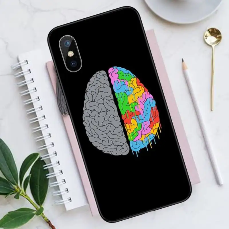 

Medical Brain Neurons Phone Case for iPhone 11 12 mini pro XS MAX 8 7 6 6S Plus X 5S SE 2020 XR
