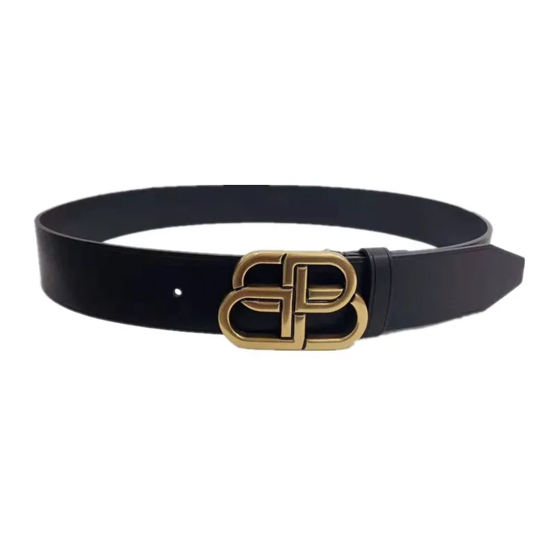 

Net red same leather belt, women's cool style decoration, European and American skirt, simple and versatile letter fashion belt