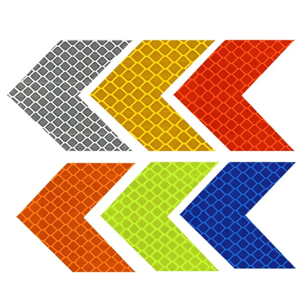 4 шт. горный велосипед Светоотражающие Наклейки Кадр вилки протектор рамы