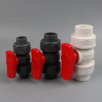 32mm to 32mm pvc ball valve union joint slip shut valve pvc pipe fittings plumbing for 32mm outside diameters pipe water pipe