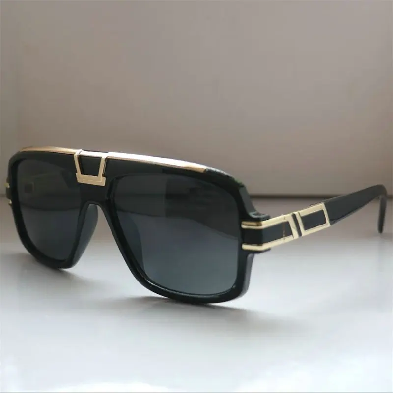 Новые модные роскошные Ретро Квадратные Солнцезащитные очки для мужчин и женщин