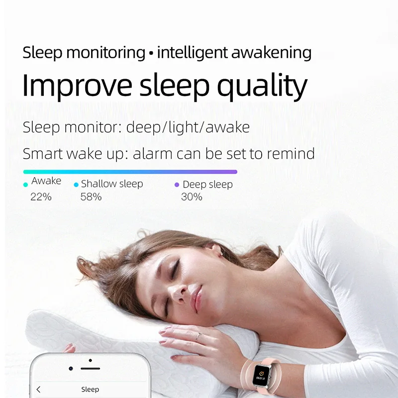 b58 smart watch series 5 men women smartwatch heart rate blood pressure monitor sport bracelet ip67 waterproof wearable devices free global shipping