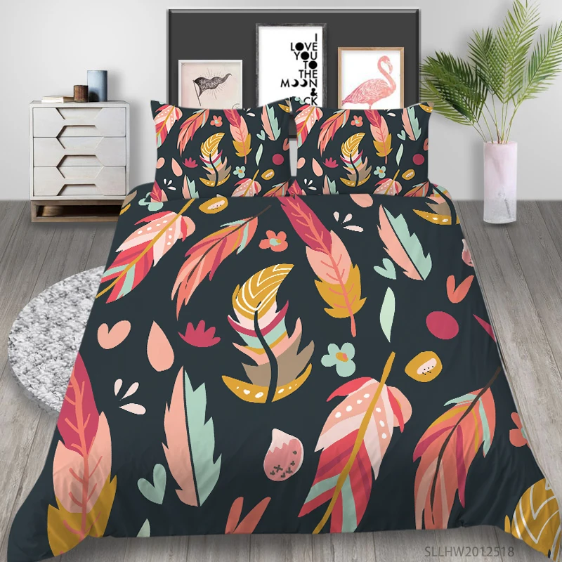 

3D Bedding Set Cartoon Duvet Cover Set Luxury Colourful 2/3 Pcs Comfortable Breathable Unique Bed Gift Child Kids Adult