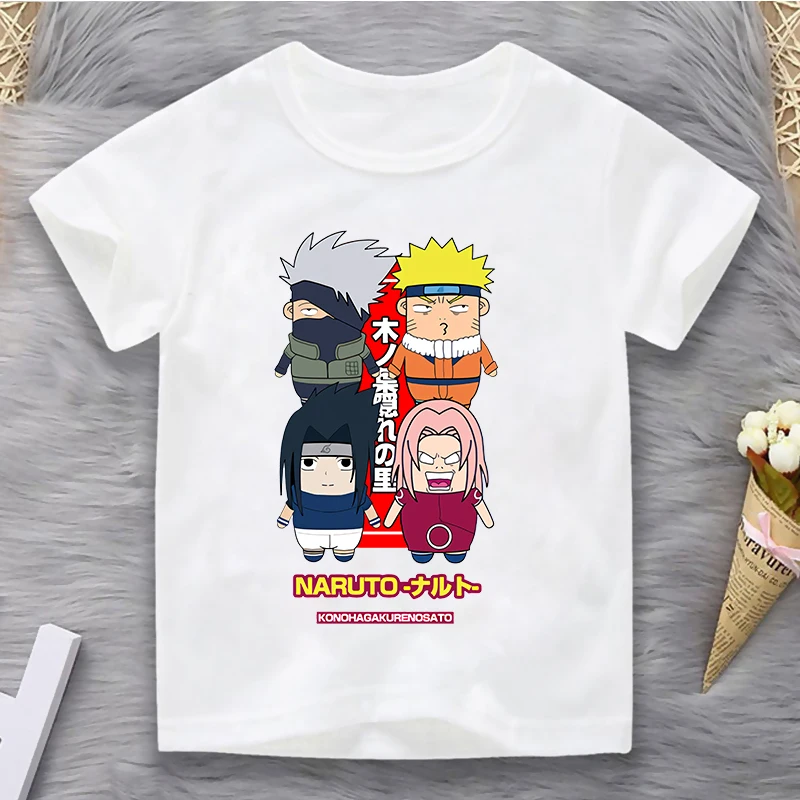 

Bandai T-Shirts for Kids Naruto Funny Clothes Boys Animal Children T-Shirt Kids Summer Lively Cute Baby T Shirts Tops Sportswear