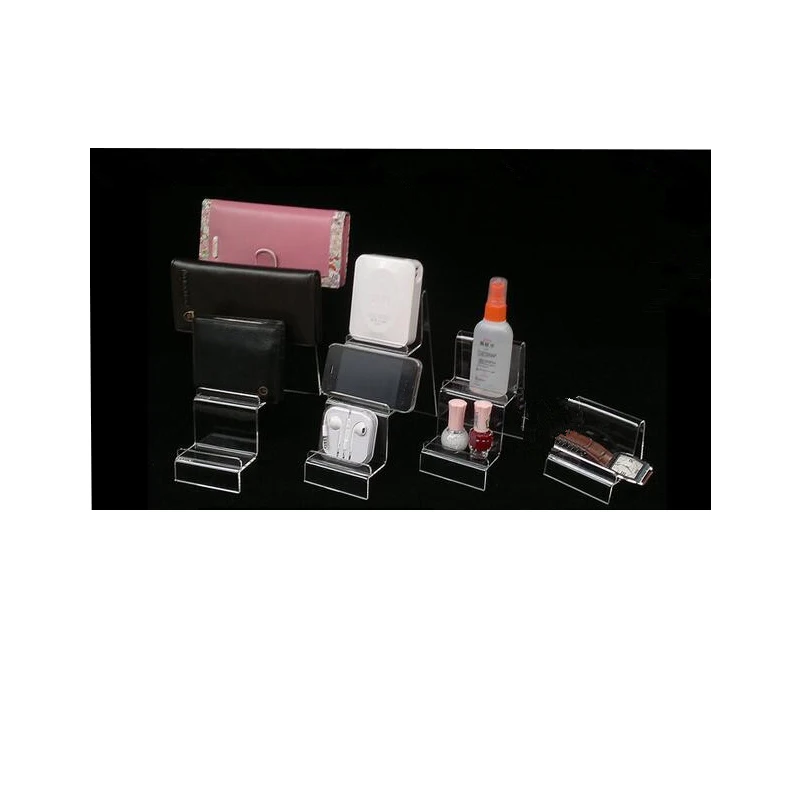 5 шт. акриловый кошелек стенд для демонстрации косметических очков полка многослойная Reveal Frame1/2/3/4 слой ювелирных изделий держатель для телефона