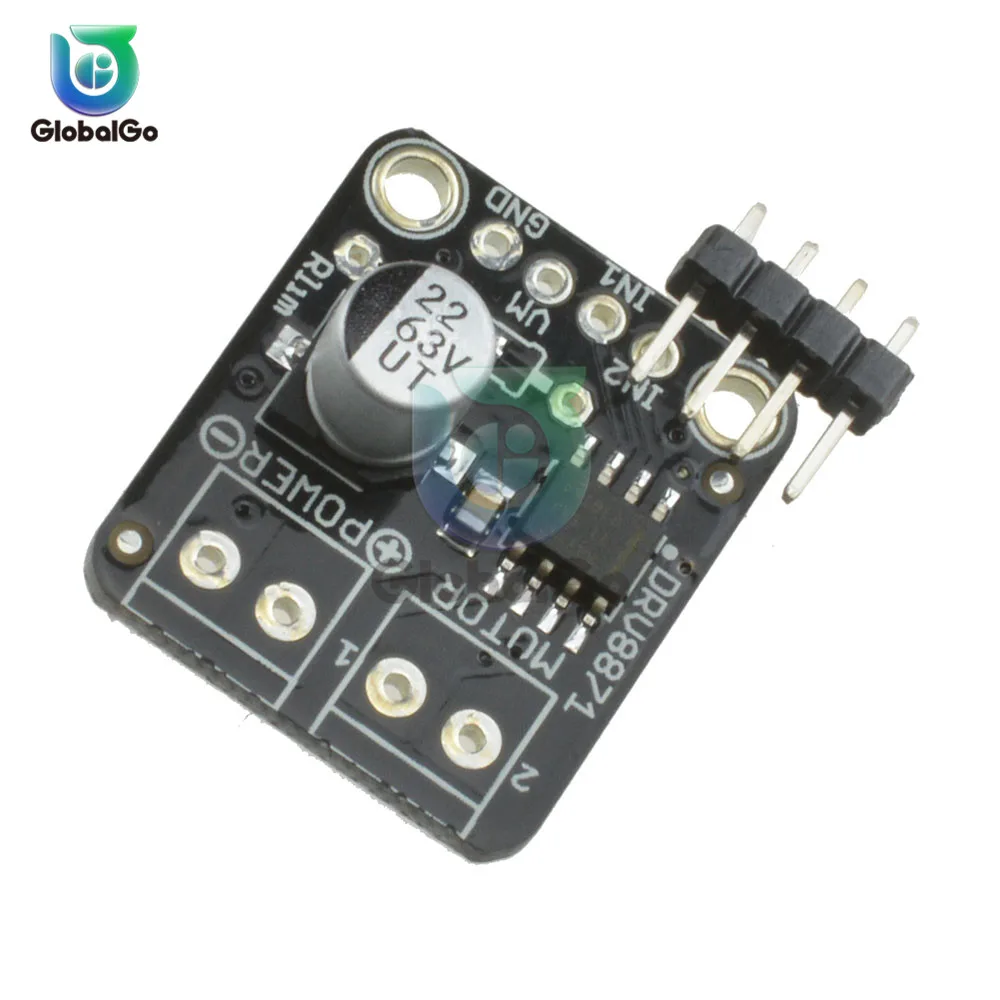 DRV8871 h-мост щеткой DC мотор драйвер Breakout плата для Arduino PWM управления 3.6A Макс Внутренний ток чувство MOSFET модуль